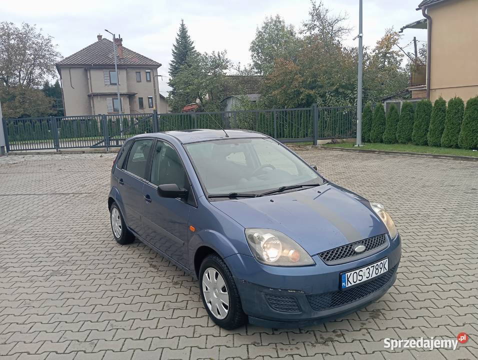 Ford Fiesta MK6 2005 r 13 Benz69 Klimatyzacja 5 garażowany Bulowice sprzedam
