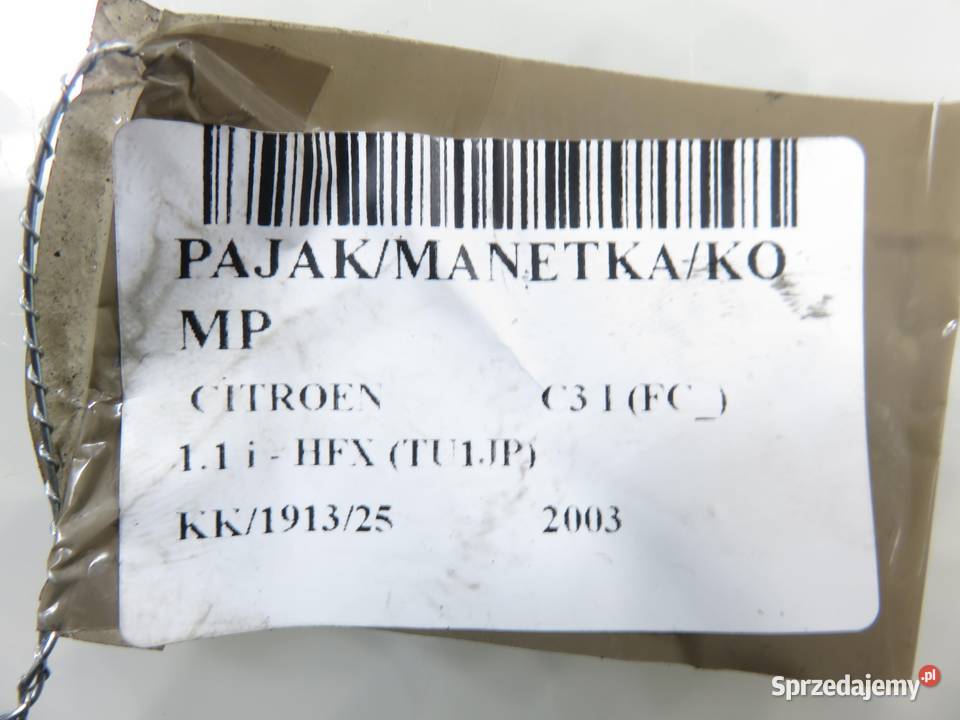 PRZEŁĄCZNIK ZESPOLONY CITROEN C3 I 96491650XT osobowe sprzedam