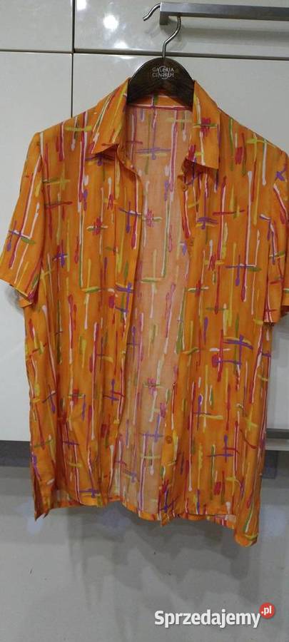 Bluzka damska w kolorze pomarańczy Lublin