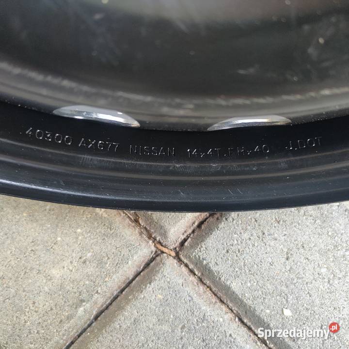 Felga stalowa Nissan Micra K12 Średnica 14" Bielsko-Biała sprzedam