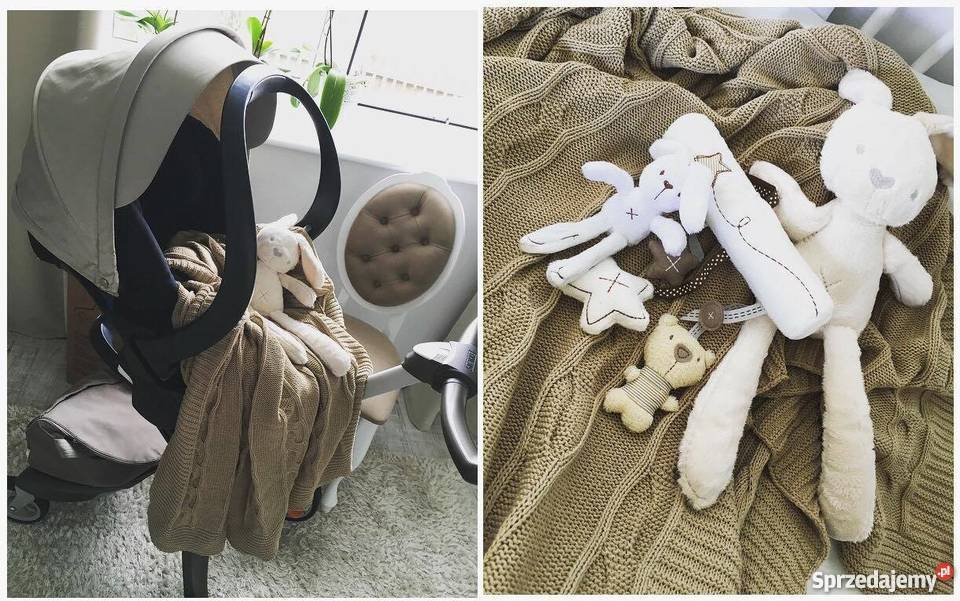 Wózek STOKKE EXPLORY STAN IDEALNY beige 3w1