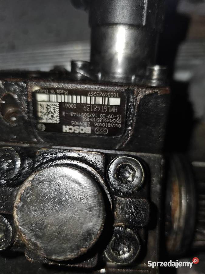 Pompa wtryskowa 16 bi turbo opel vivaro trafic Pozostałe Zadzim