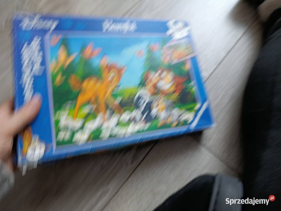 puzzle Ravensburger Mój Przyjaciel Bambi wielkopolskie
