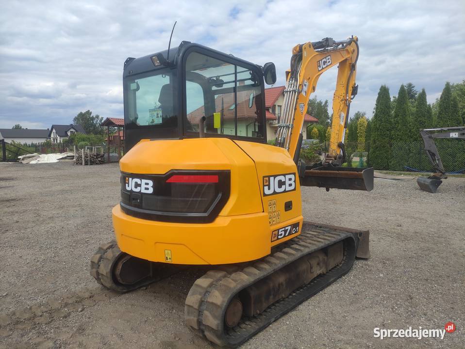 Minikoparka JCB 57 c1 2020r hydrauliczne Ryżki