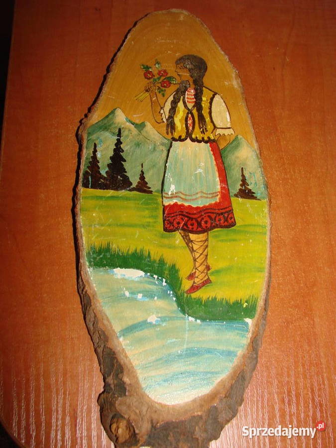 Góralka strumieniem pamiątka z gór PRL Pruszcz Gdański