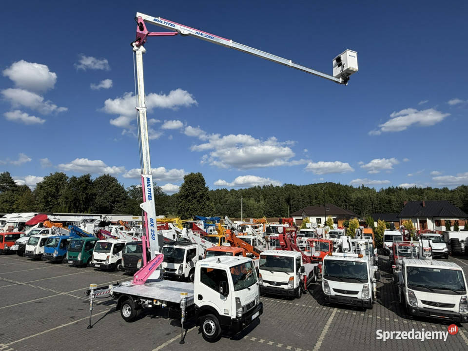 Nissan Cabstar Podnośnik Koszowy Zwyżka Multitel 34000km Nissan