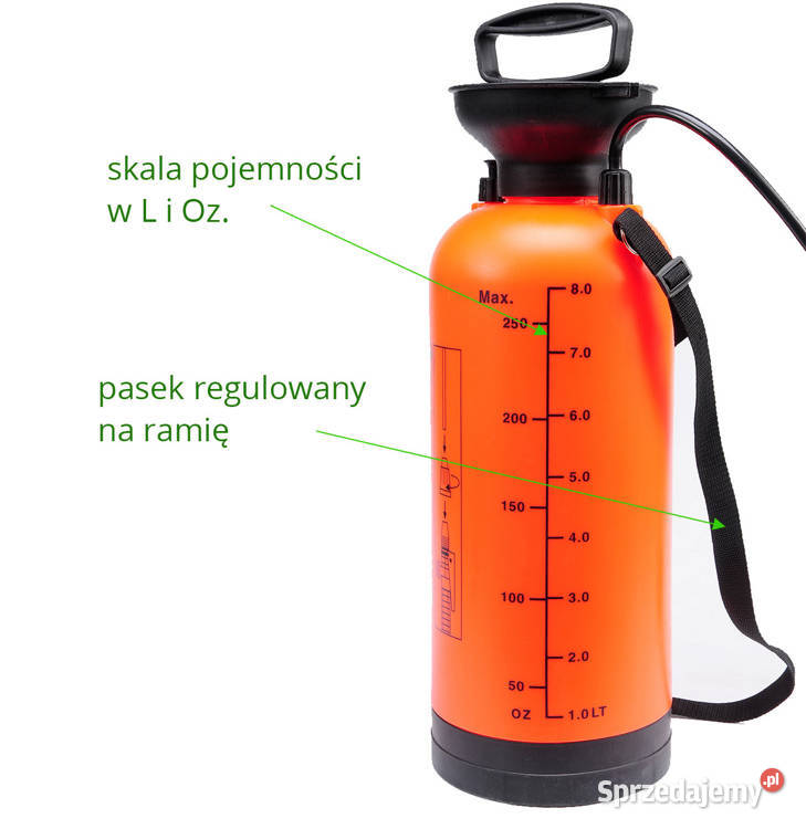 79 Spryskiwacz ogrodowy 8L śląskie Zabrze