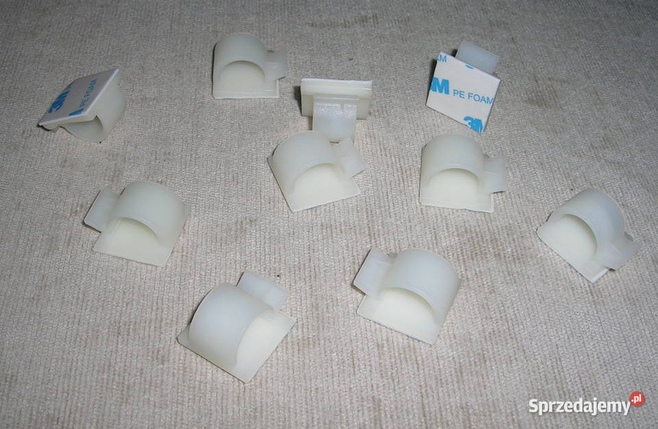 Uchwyt samoprzylepny zacisk kablowy śr133mm 10 Wyszków