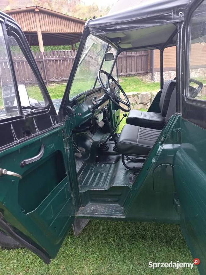 Uaz469 na afgańskich mostach nieuszkodzony Lesko