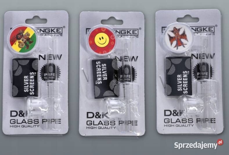 Fifka Szklana Młynek do Mielenia Tytoniu Suszu Ostrowy nad Okszą