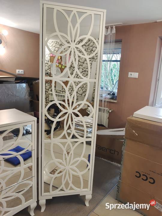 Zestaw mebli Glamour lustra ornamenty sprzedam