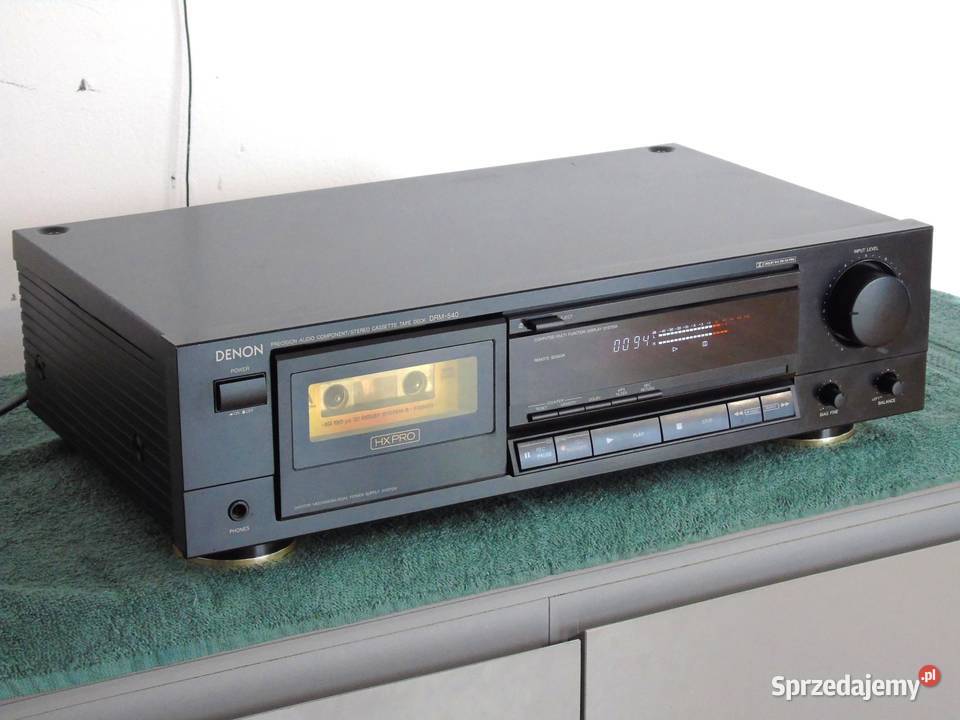 Magnetofon Denon DRM540 sprawny ładny WYSYŁKA Jasło