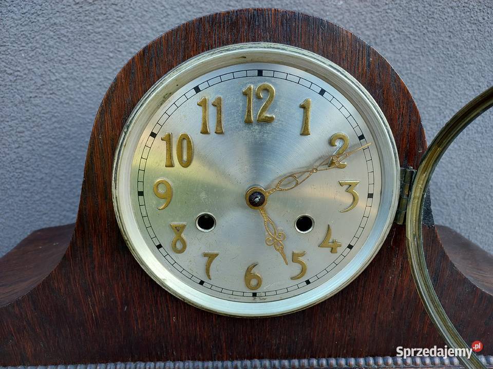 104 Stary zegar bufetowy Kienzle kapelusz Antyki