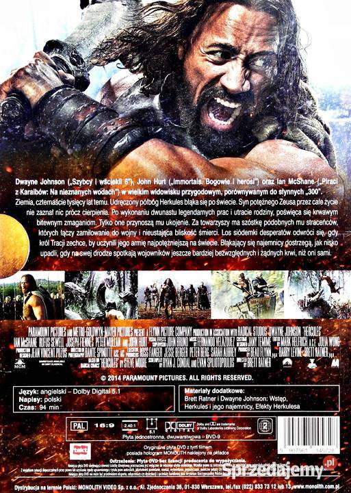 HERCULES DWAYNE JOHANSON Kalisz