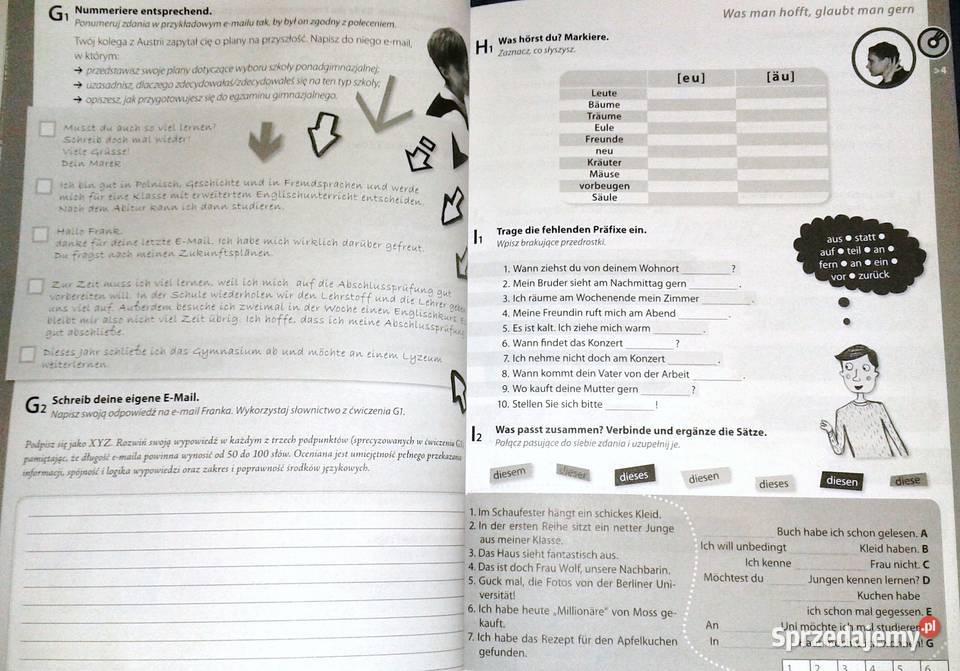 wwwweiter deutsch 3 Zeszyt ćwiczeń M Kozubska Rok wydania 2013 Chełm sprzedam