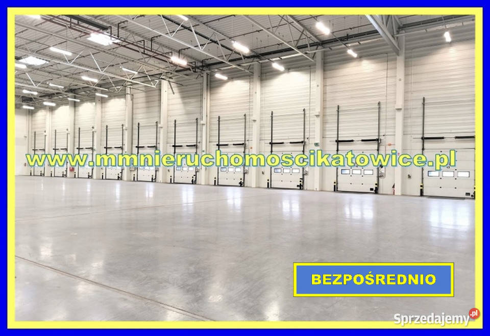 Powierzchnie magazynowe do wynajęcia do 10000 m2 Sosnowiec