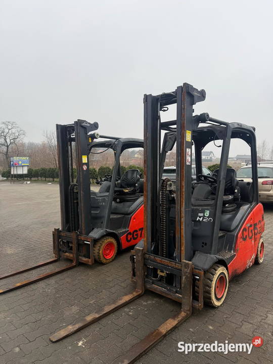 wózek widłowy LINDE H16T H20T Triplex 520m 560m Linde Działoszyn