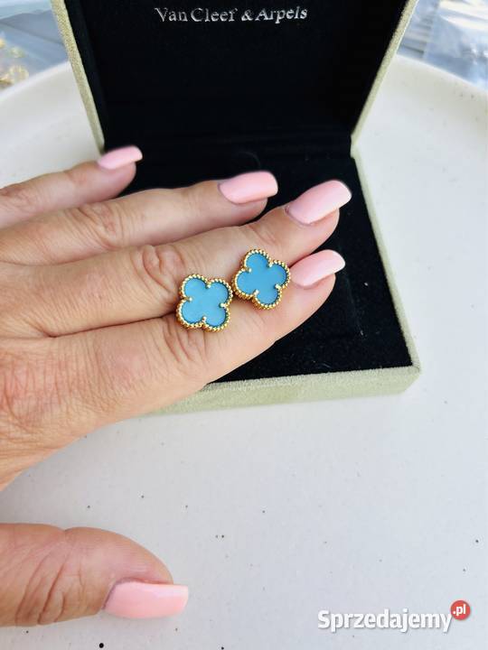 Kolczyki VC koniczyny na van Cleef arpels 1 1 Gdynia sprzedam