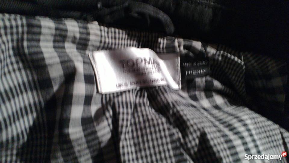 Czarny płaszcz męski TOPMAN rozmiar S Warszawa