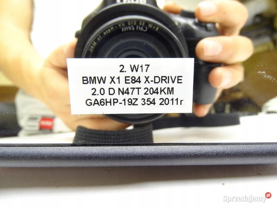LUSTERKO WSTECZNE WEWNĘTRZNE BMW E84 E90 E91 E92 osobowe sprzedam