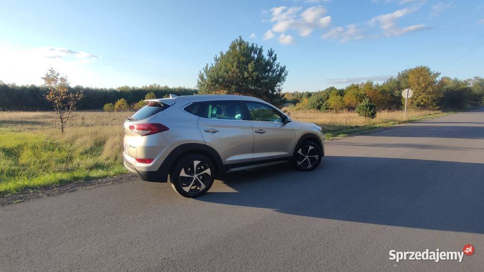 Hyundai Tucson blue 17 CRDi 2WD DCT Premium klimatyzacja Wólka Prusicka