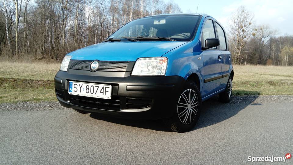 Fiat PANDA z gazem niebieski