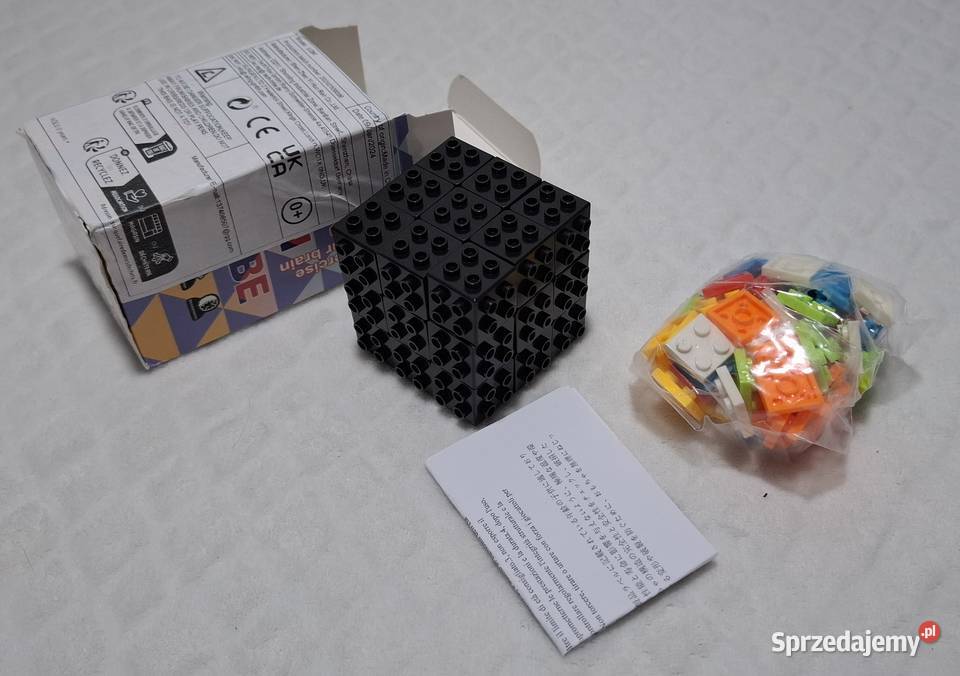3x3x3 układanka kostka Rubika logiczna z klocków Czeladź