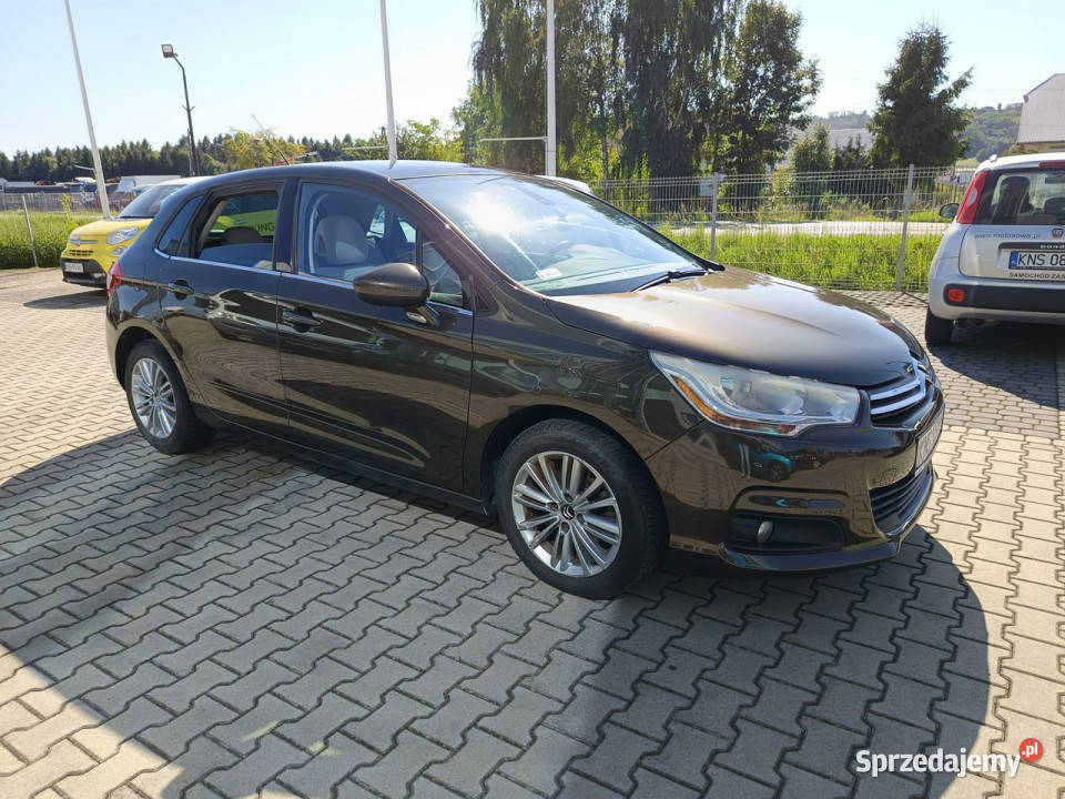 Citroen C4 16 benzyna 156 serwis ASO wyposażenie C4 małopolskie Nowy Sącz