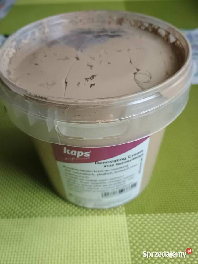 Krem do renowacji skór kolor Beż Płock