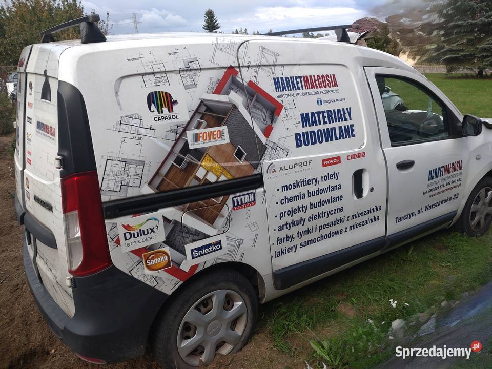 Dacia Dokker Van uszkodzona