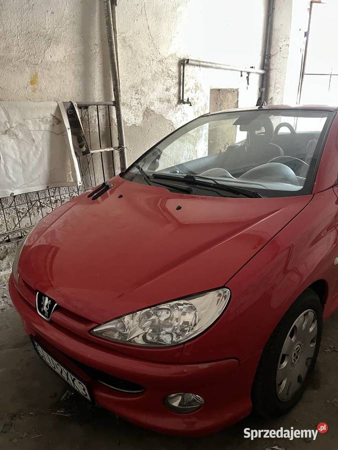 Peugeot 206CC Cabrio Samochody osobowe śląskie
