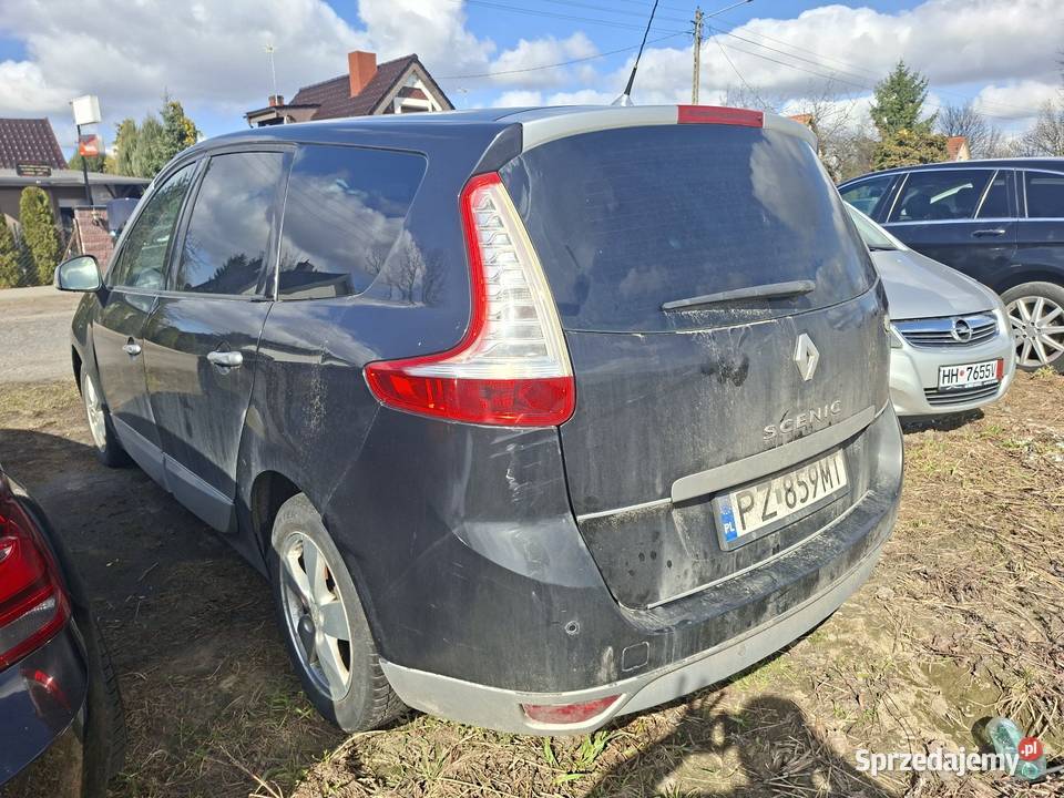 Renault Scenic 3 Grande 7osob Rok produkcji 2010 wielkopolskie Kostrzyn