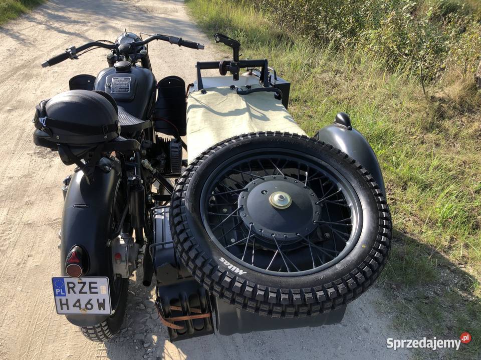 K750 motocykl gruntownej renowacji Dniepr Motocykle, skutery, quady Głogów Małopolski