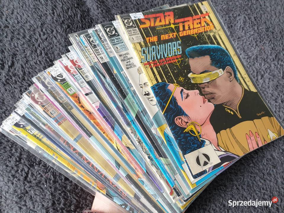 Star Trek The Next Generation kolekcja 25 Komiksy pomorskie Gdynia