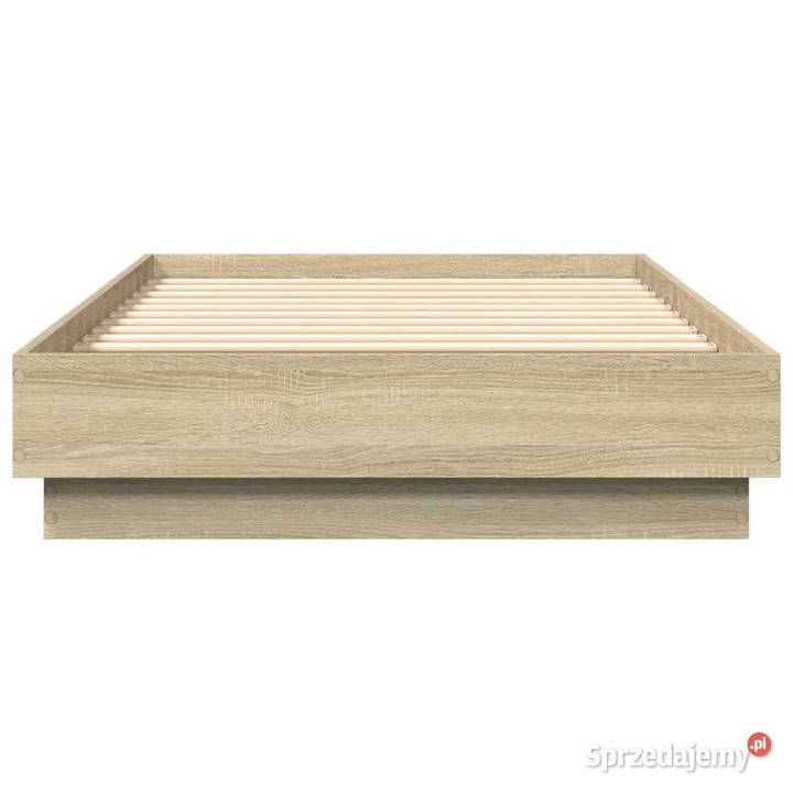 Rama łóżka z oświetleniem LED dąb sonoma 75x190 Warszawa
