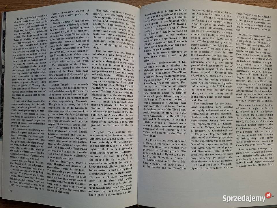 Alatau do Zwieriesta j rosyjski i angielski Kraków