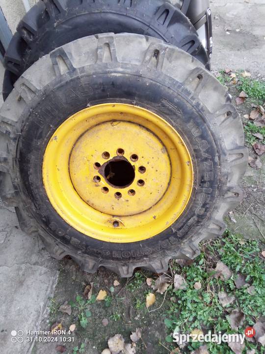 Sprzedam komplet kół JCB bocat 1075 153 wielkopolskie