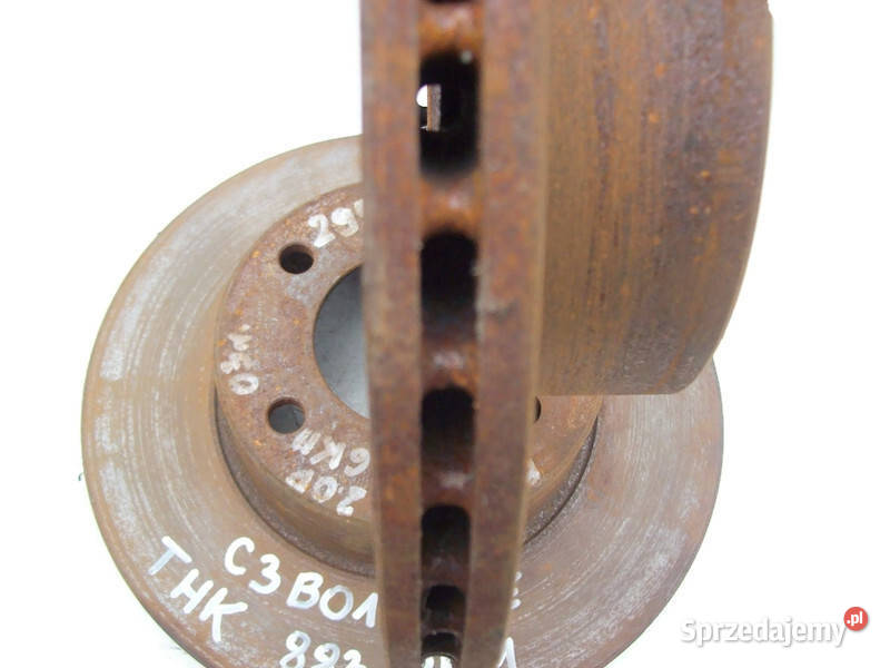 BMW E46 20 Diesel Tarcze hamulcowe przod tarcze Układ hamulcowy