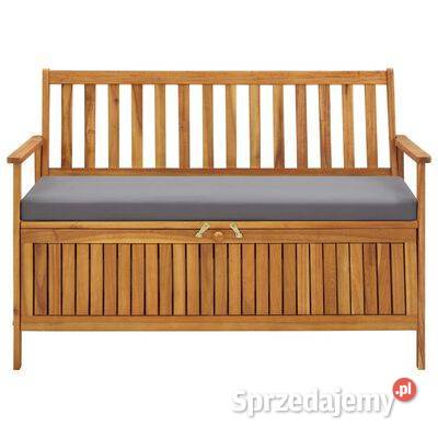vidaXL Ławka ogrodowa ze schowkiem 120 lite Warszawa