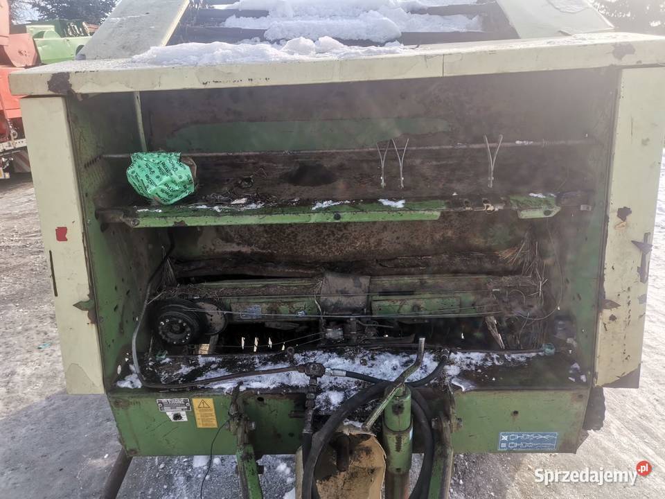 Prasa Rolująca Krone KR 125 Zielona sznurek uszkodzony Jędrzejów