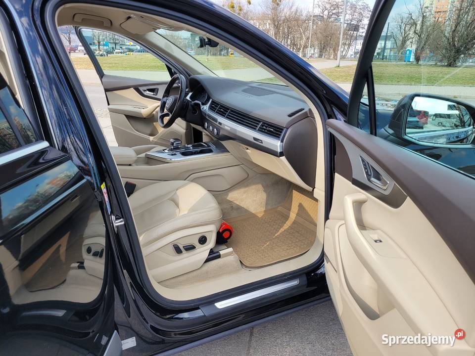 AUDI Q7 45TDI 2019 SALON POLSKA VAT 23 światła do jazdy dziennej Warszawa