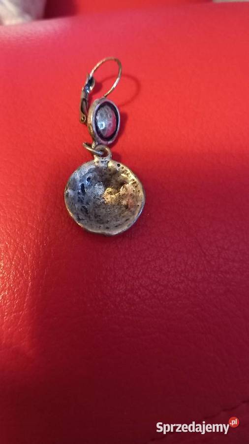 Kolczyki posrebrzane Warszawa sprzedam