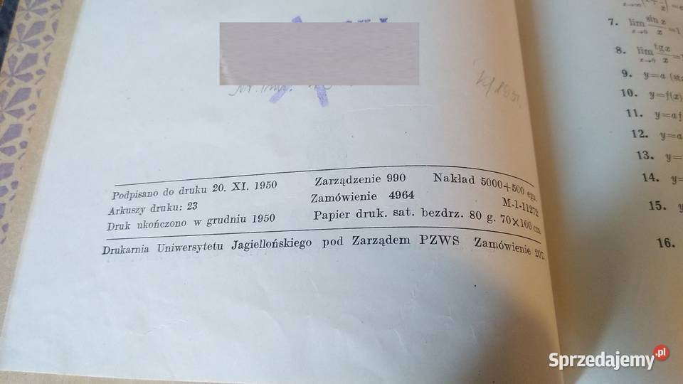 Zbiór zadań z analizy matematcznej i geometrii Gdańsk