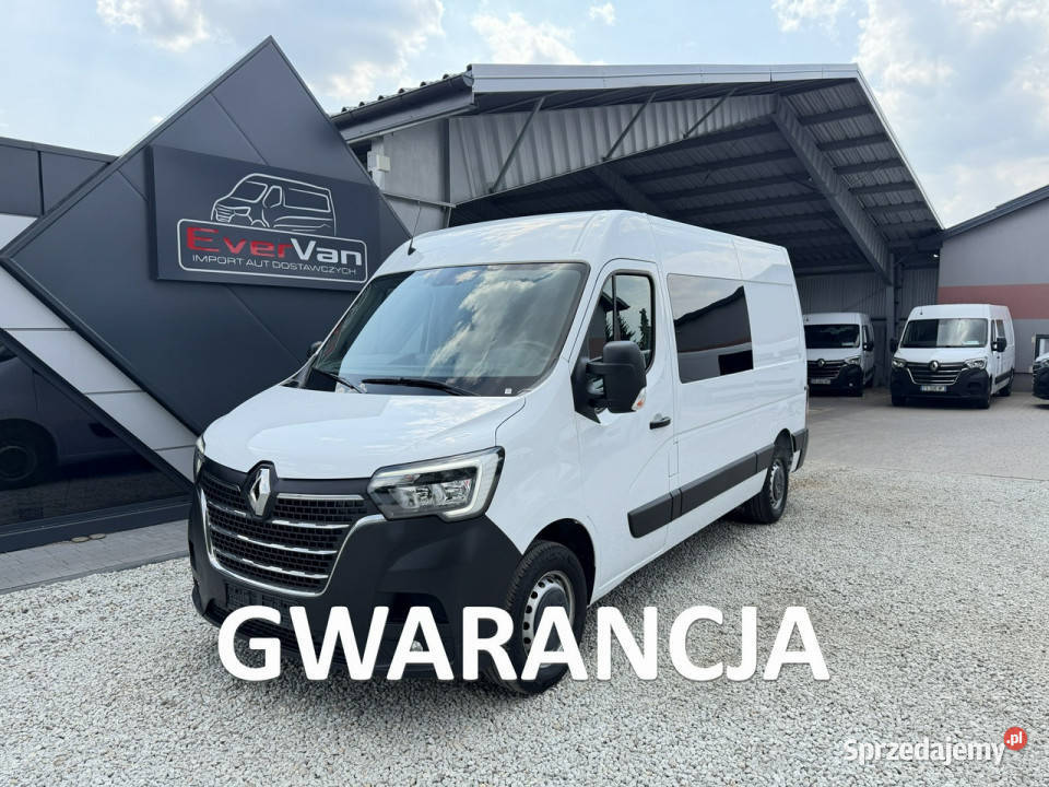 Renault Master średniak L2H2 Brygadówka 7osobowa 2299cm3 Renault mazowieckie sprzedam
