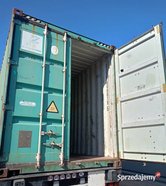 Morski kontener magazynowy 12m40HC Małaszewicze Duże