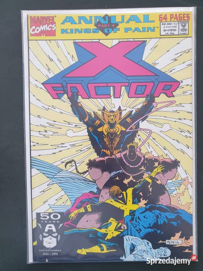 XFactor Annual 5 komiksów Marvel USA 19901994 Komiksy Gdynia