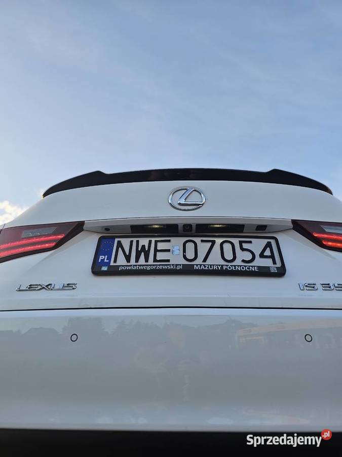 Lexus is350 fsport kamera cofania Węgorzewo