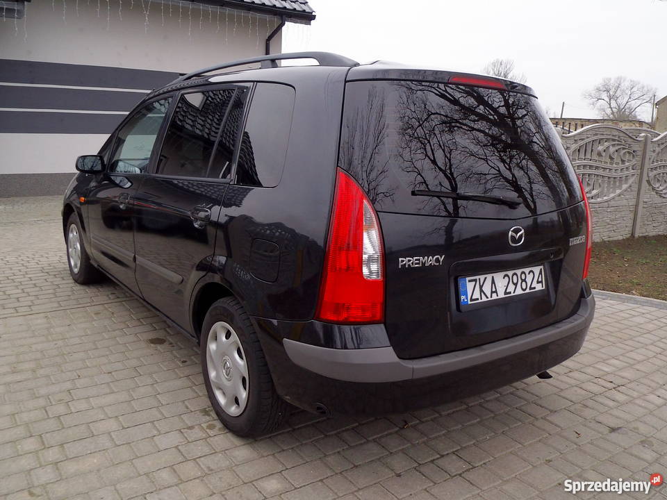 Mazda Premacy 18 benzyna LPG czarny Wolin