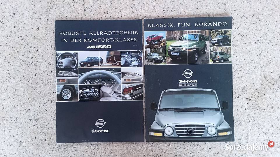 SSANG YONG Korando Musso Prospekty Bytom sprzedam