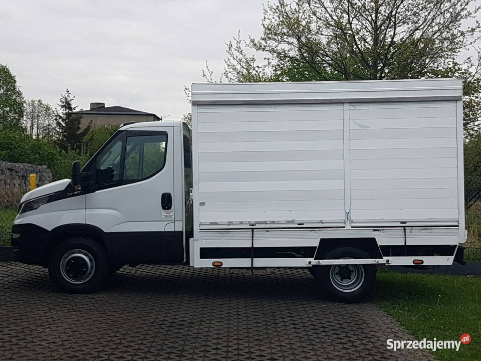 Iveco 70C18 KONTENER ROLETY BOK DO TRANSPORTU pełny VAT Samochody ciężarowe Poręba
